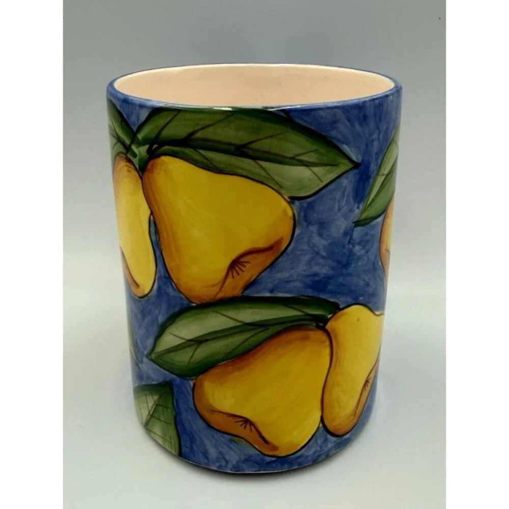 Pier 1 Pear Design Coffee Cup